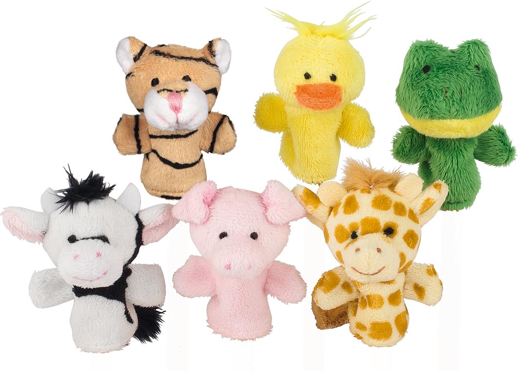 Goki – Lot De 8 Marionnettes à Doigts En Tissu – Animaux De La Forêt – Jouet D’Imagination Pour Enfants – Fabrication Allemande