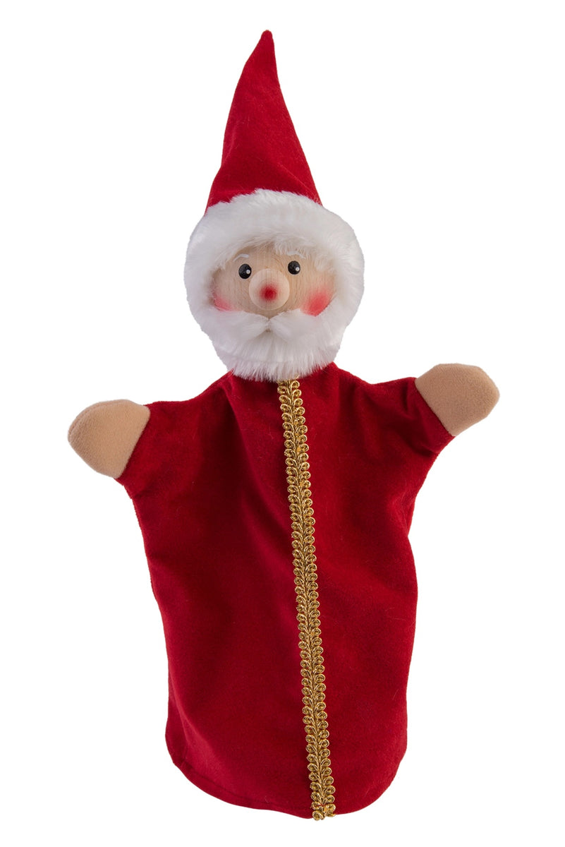 Biluer - Marionnette Main Père Noël 30cm - Jouet Noël Peluche Enfant Père Noël Peluche Biluer - Marionnette Main Père Noël 30cm - Jouet Noël Peluche Enfant Père Noël Peluche