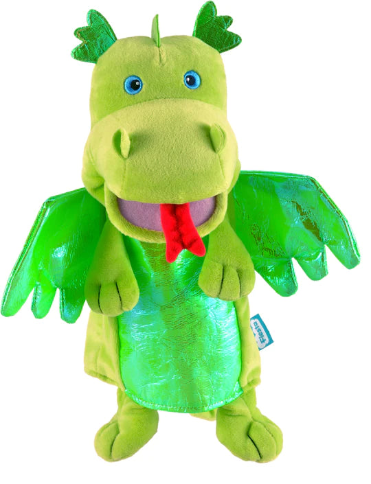 #41 : Découvrez la Marionnette Dragon Vert de Fiesta Crafts : Le Compagnon Parfait Inspiré de Taoki !