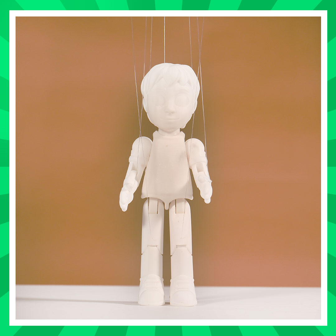 Marionnettes Jouet Design Animal Marionnettes à Ficelle Accessoire de Spectacle pour Enfants