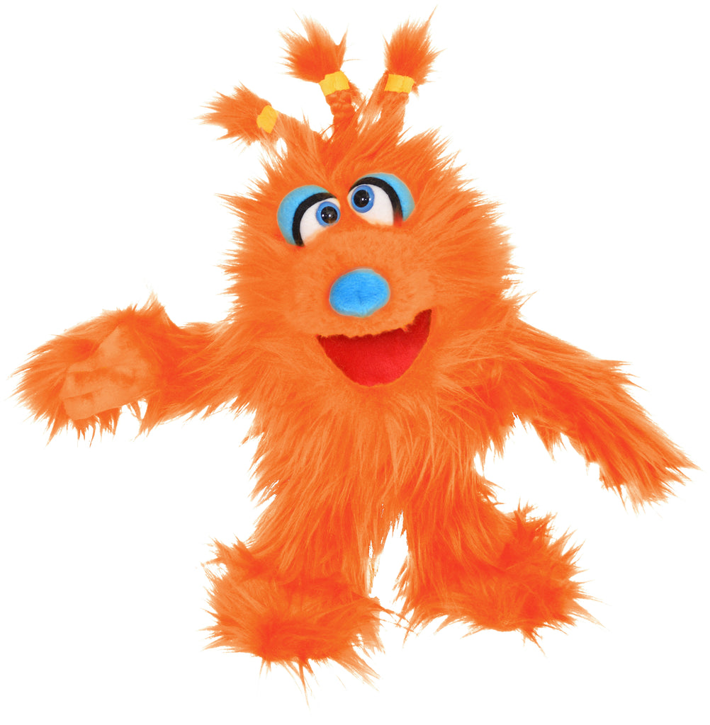 Marionnette Monstre Orange