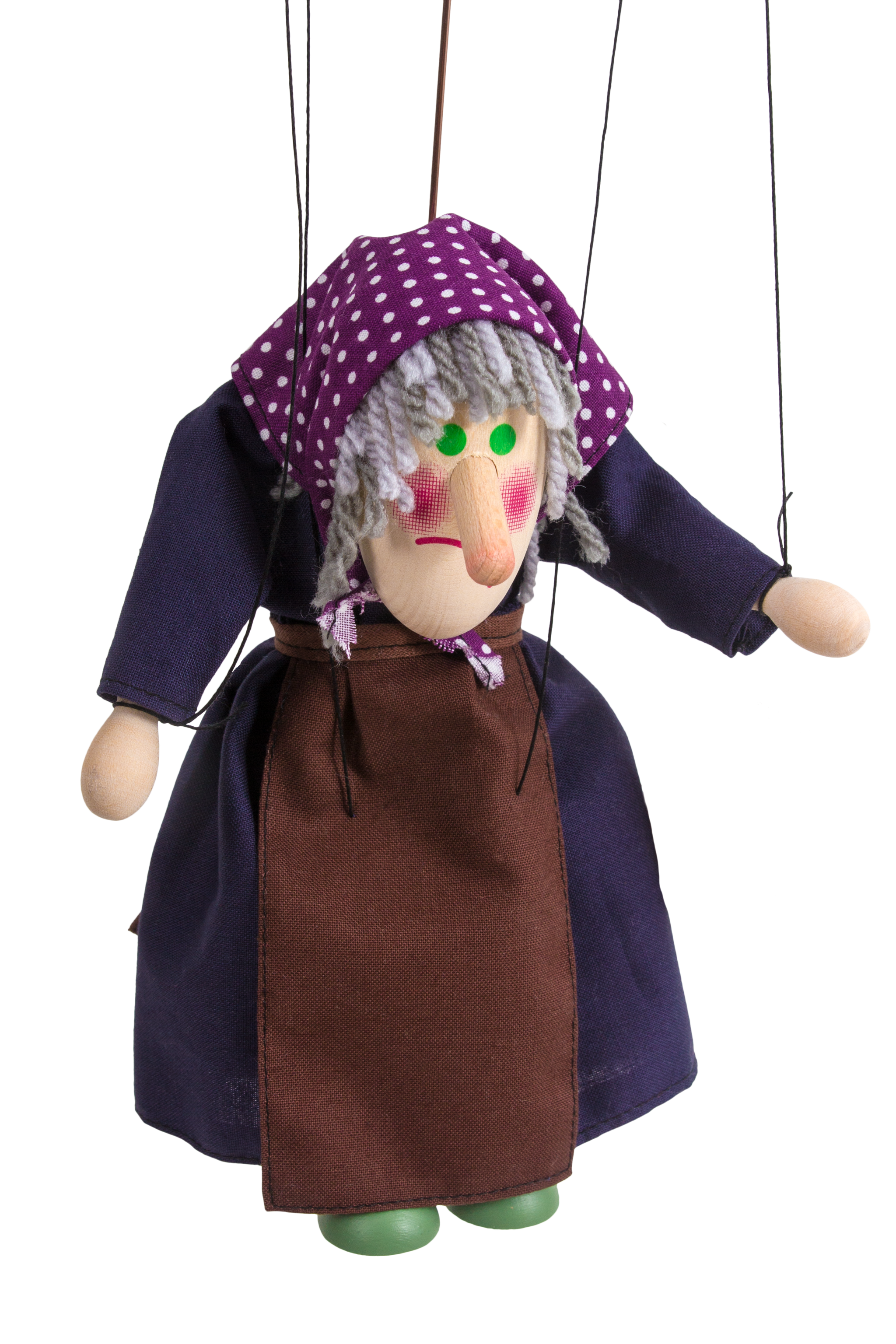 Marionnette à Main Sorcière Sterntaler – 34 Cm – Peluche Douce – Jeu De Rôle Et Contes – Lavable En Machine