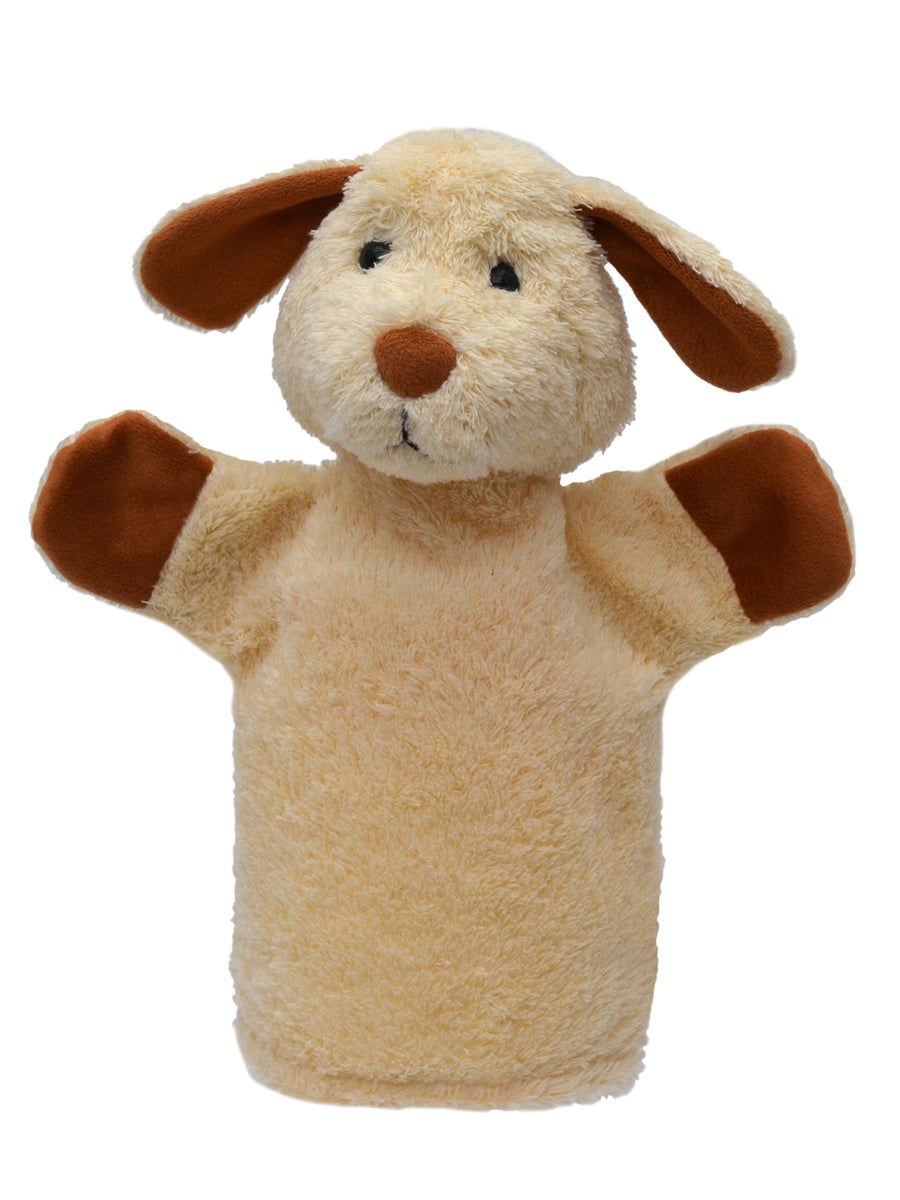 Marionnette à Main Agneau – Yeux Brodés, Douce Et Colorée – Pour Bébés Et Enfants - 8