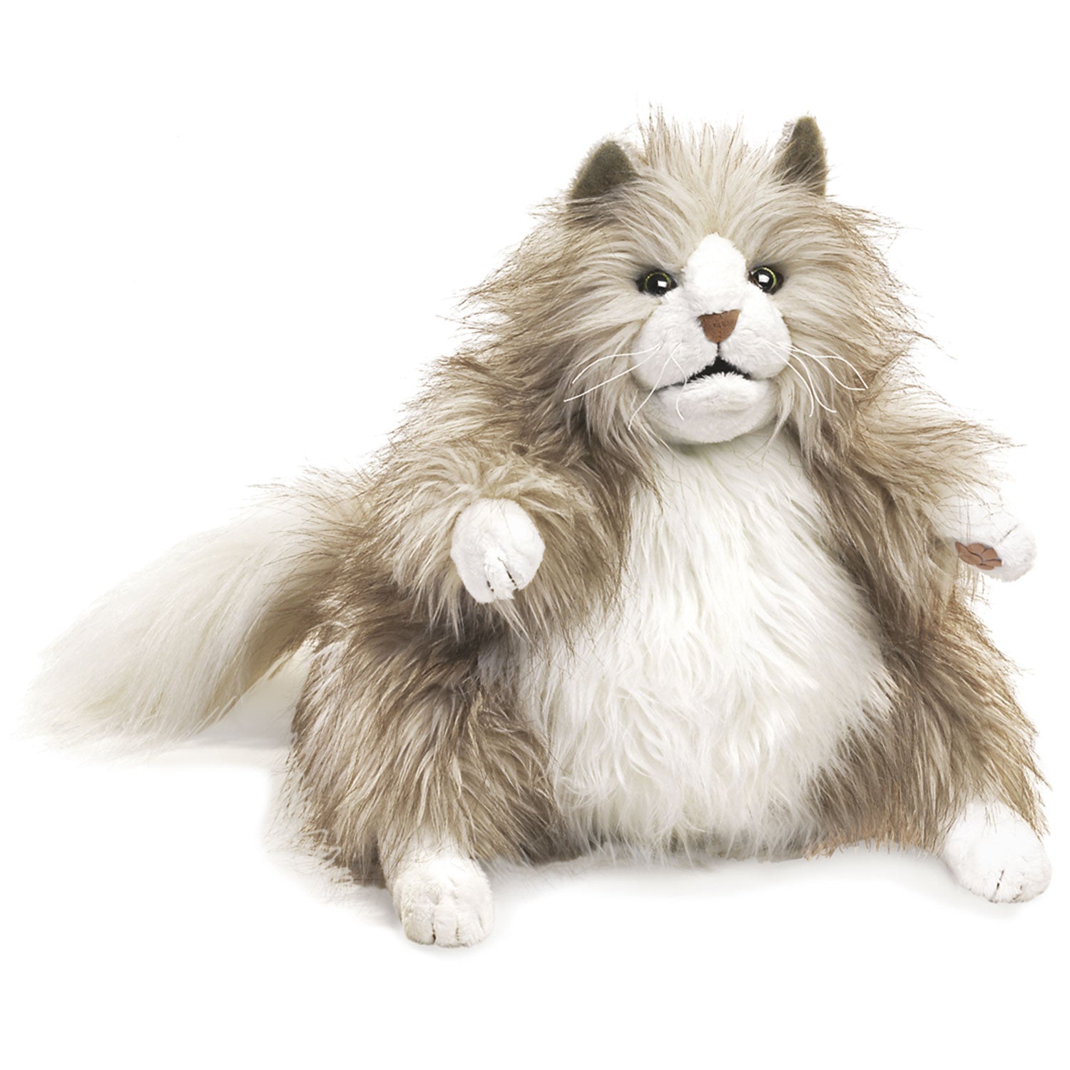 Marionnette à Main Chat Douce Pour Enfants – Jouet Interactif Et éducatif En Peluche Pour Raconter Des Histoires
