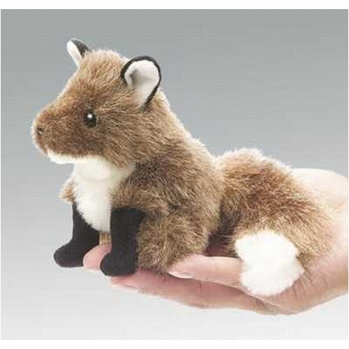 Marionnette à Main Renard En Peluche Pour Enfants - Taille 26cm, Bouche Mobile - Pour Raconter Des Histoires, Jeux Interactifs