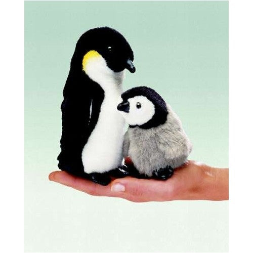 Mini Baby Emperor Penguin Puppet