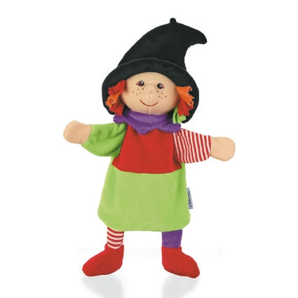 Sterntaler Marionnette à Main Edda Lou avec Bonnet, Parfaite pour raconter des Histoires, pour Le théâtre Kasperle et Le Premier Jeu de rôle