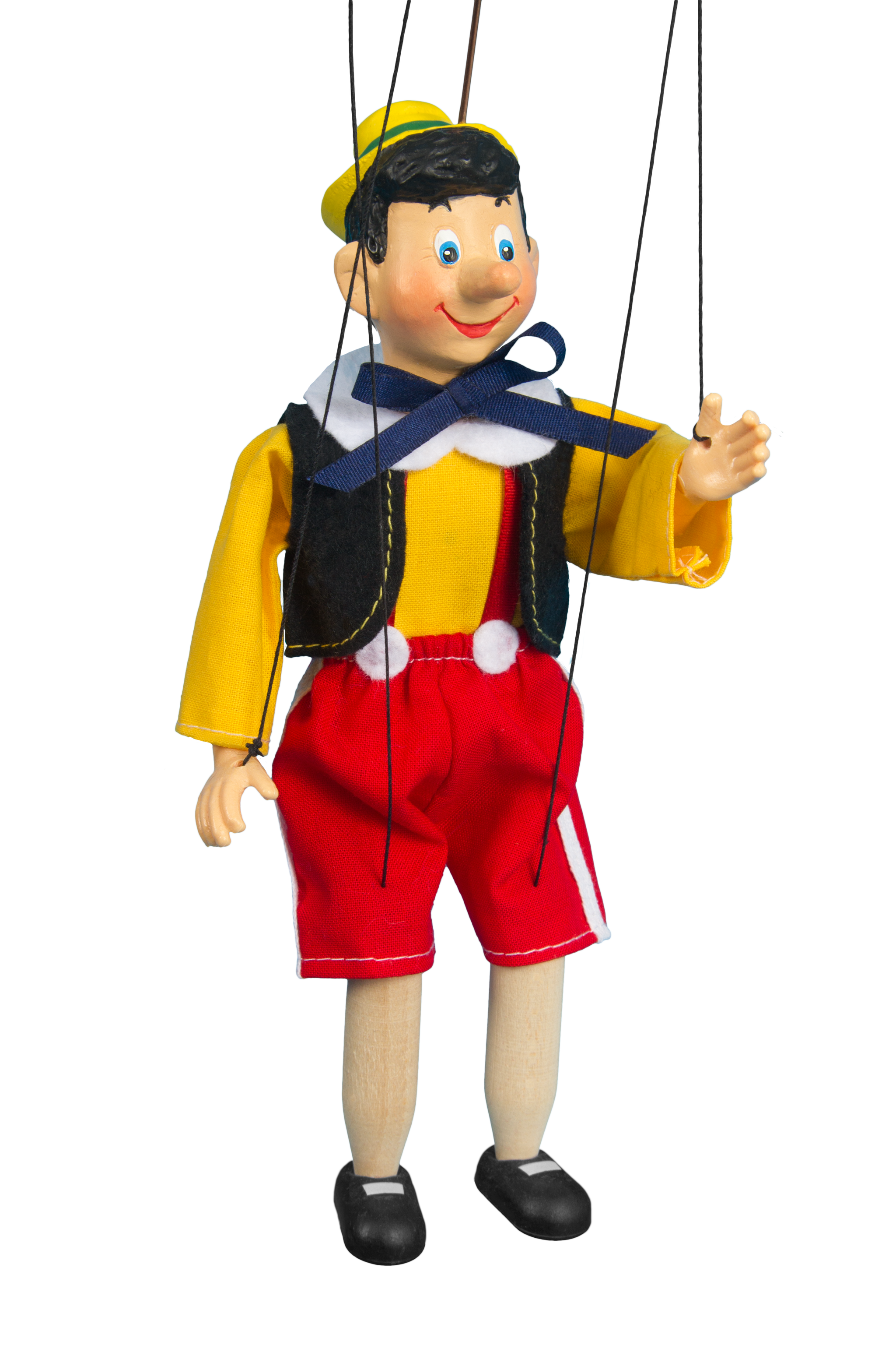 Marionnette en bois à fils 20 cm Pinocchio Marionnette en bois à fils 20 cm Pinocchio