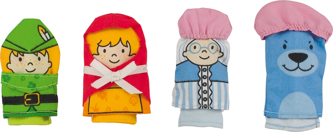 GoKi Marionetas De Dedo – Set De Príncipe Rana – Cabezas De Madera, Juego Creativo E Interactivo Para Niños