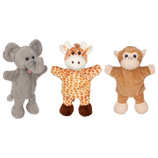 Pack de Marionnettes Girafe Singe et Elephant- Le Monde de La ...