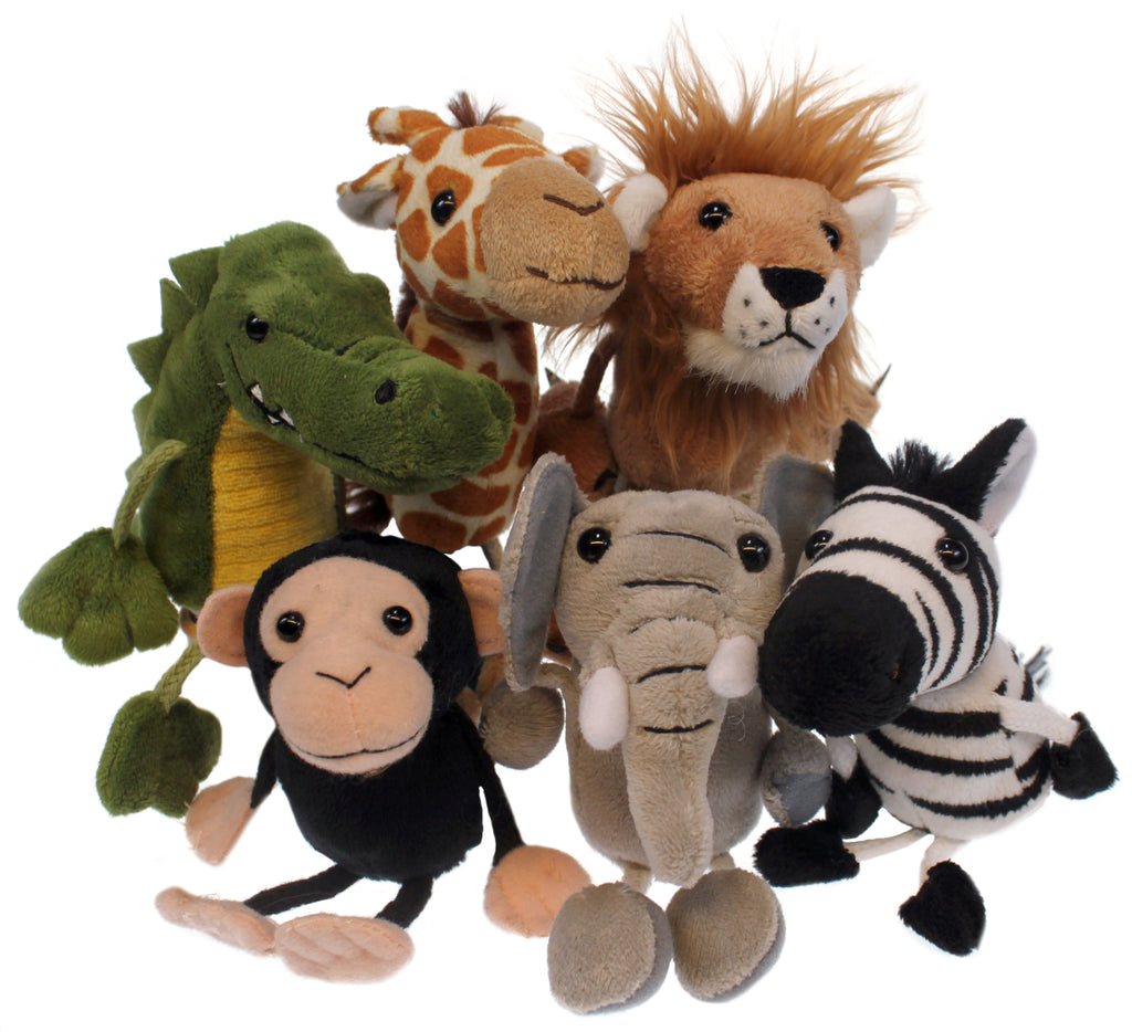 Konges Slojd marionnettes à doigt animaux 3-pack