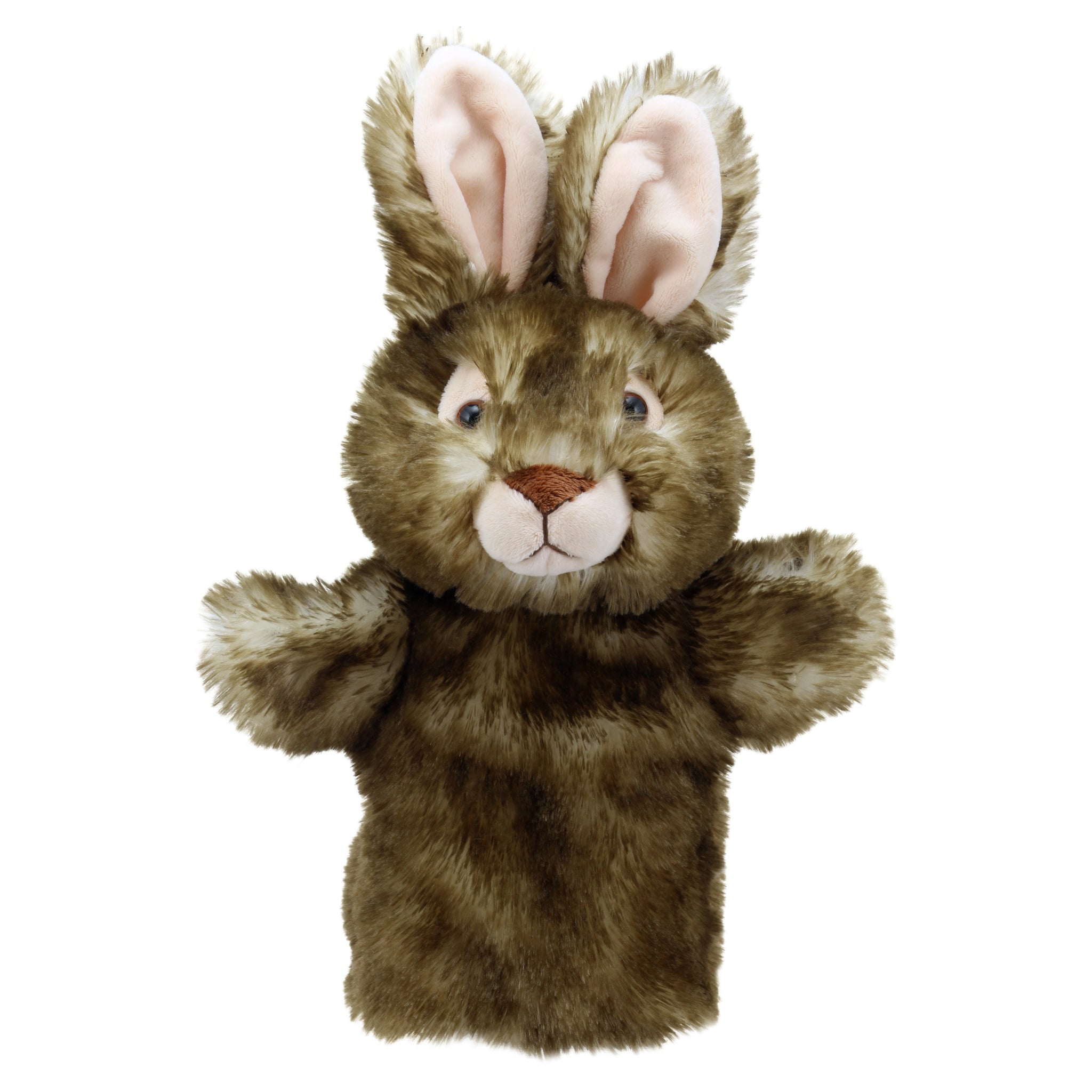 Lot De 2 Marionnettes à Main Lapin – Peluche Douce 30 Cm – Jeu Interactif Et Récit – Cadeau De Pâques Ou Anniversaire – Pour Enfant
