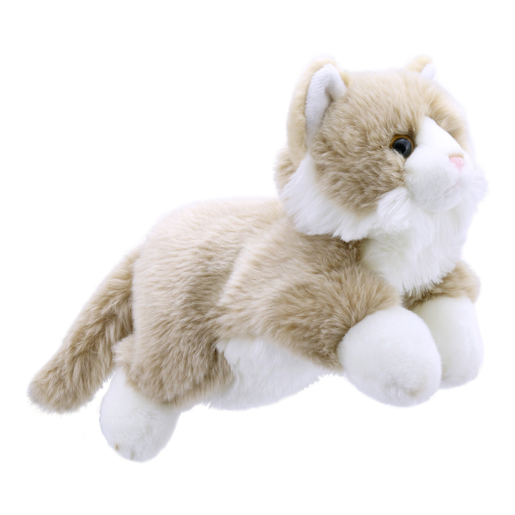 P276-PC001828-marionnette-Chat-Beige-et-Blanc-The-Puppet-Company-Full-Bodied-Animal-Puppets
