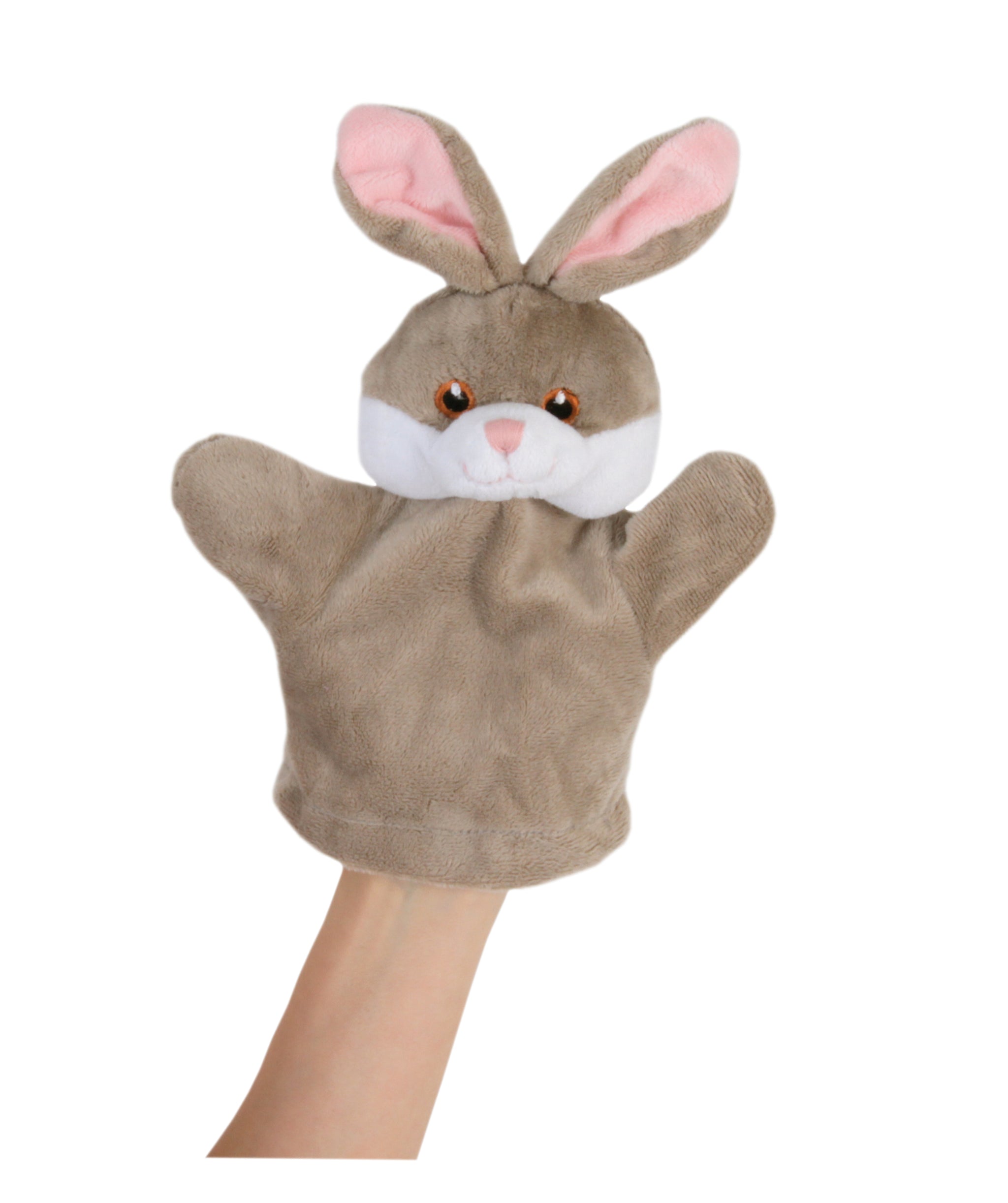 The Puppet Company – Marionnette Orang-outan Moyen – Tissu Doux – Bouche Mobile – Velcro Aux Mains – Banana Incluse – Dès 12 Mois