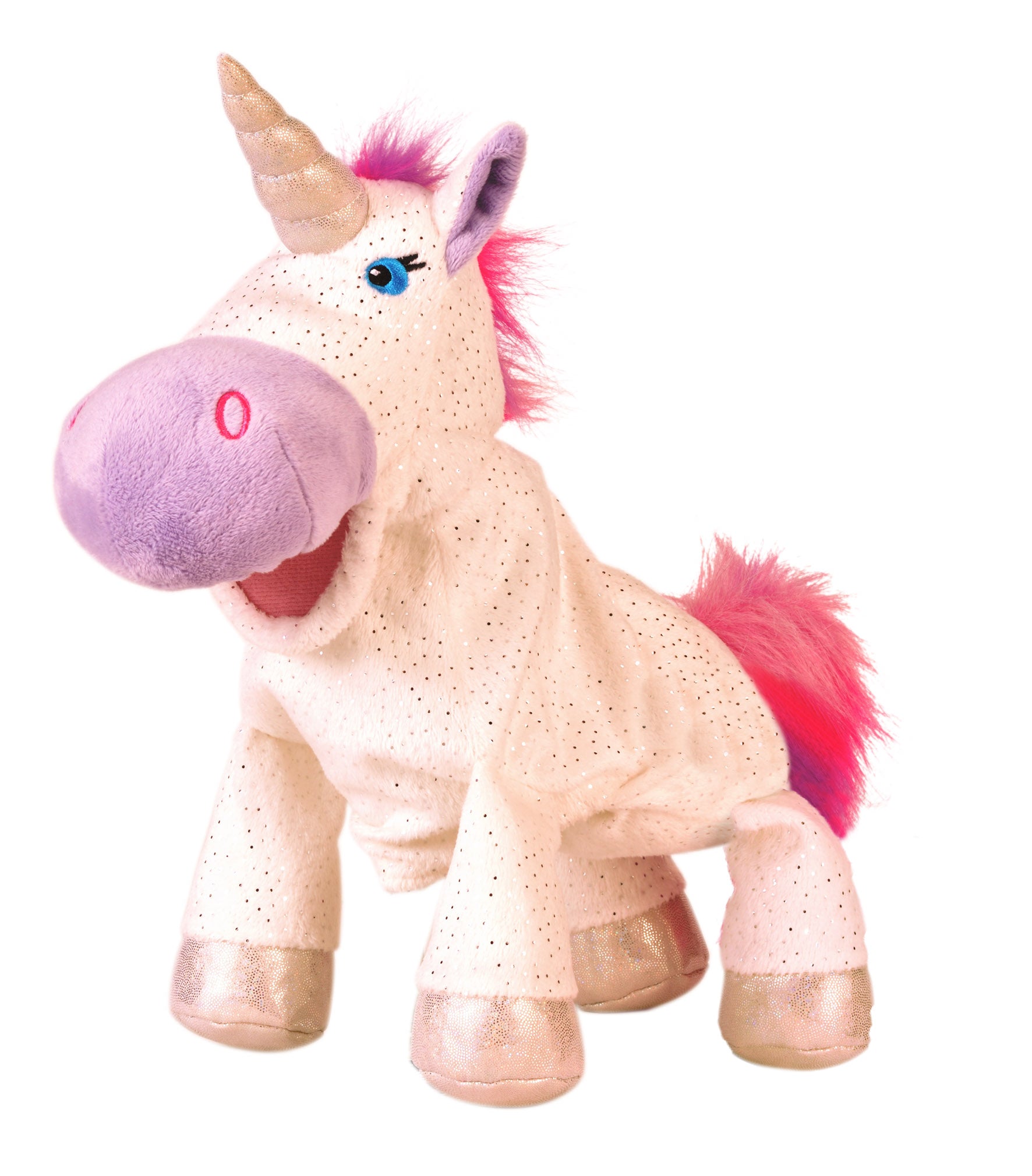 Hopearl Marionnette à Main Licorne Avec Bouche Mobile Ouverte Pour Le
